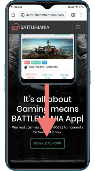 Battle Mania App Screenshot 1